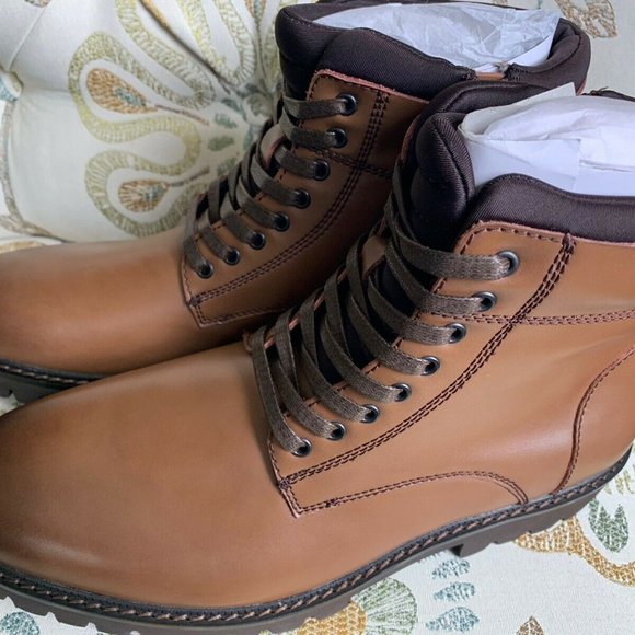 Kenneth Cole Reaction Other - New! Kenneth Cole Reaction Nelson Leather Boots 10